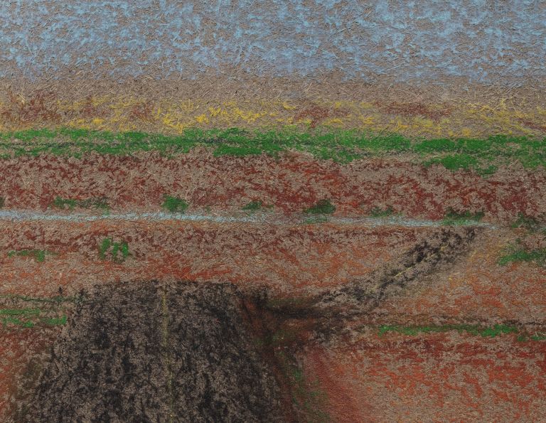 Richard Artschwager
Vertical Landscape with Road, 2010 (detail)