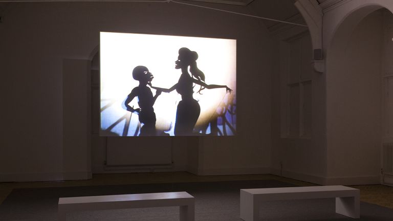 Kara Walker
We at the Camden Arts Centre are Exceedingly Proud to present an Exhibition of Capable Artworks by the Notable Hand of the Celebrated American, Kara Elizabeth Walker, Negress, installation view, Camden Arts Centre, London, 2013&ndash;14
Photo: Angus Mill Photography