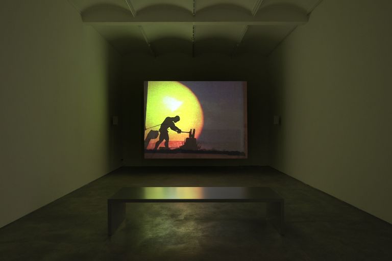 Kara Walker
National Archives Microfilm M999 Roll 34: Bureau of Refugees, Freedmen and Abandoned Lands: Six Miles from Springfield on the Franklin Road, 2009
Color video, audio, DVD and digital beta master
13:22 min
Edition of 5 + 2 APs