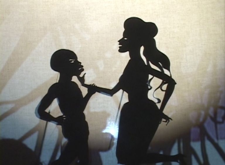 Kara Walker
Fall Frum Grace, Miss Pipi's Blue Tale, 2011 (film still)
Color video, audio
17:00 min
Edition of 5 + 2 APs