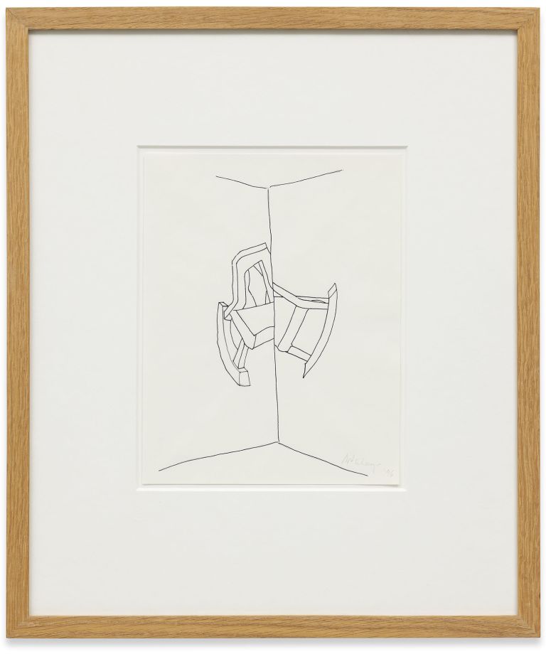 Richard Artschwager
Untitled (Corner Study), 1995
Ink on paper
28 &times; 21.5 cm | 11 &times; 8 1/2 inches | 21 x 17 3/4 x 1 inches (framed)