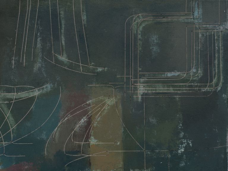 David Maljkovic
It may have been overpainted even before it was put on the exhibition, 2024 (detail)