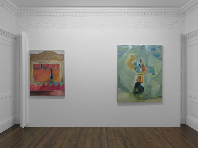 David Maljkovic 
Overpaint with Shadows&nbsp; &nbsp;
Installation view, Spr&uuml;th Magers, London, February 23&ndash;March 28, 2024