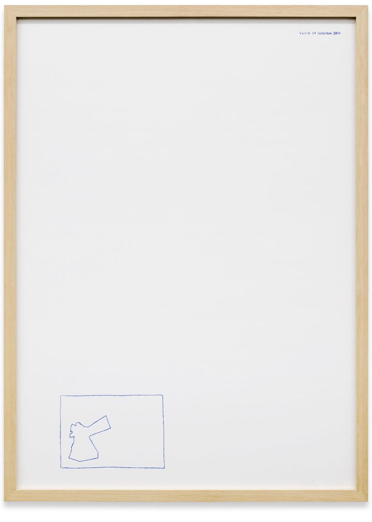 Alighiero Boetti
Dodici forme dal 10 giugno 1967, 1971 (detail)