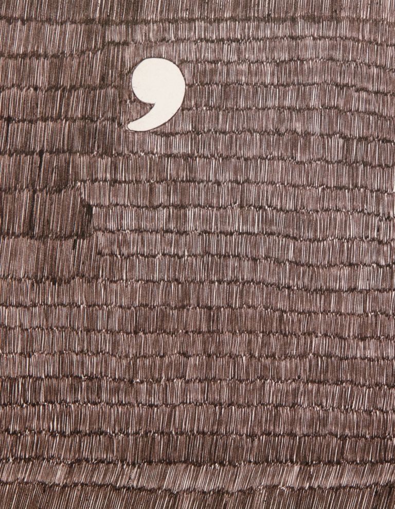 Alighiero Boetti
Vedere i Laterali, ca. 1977 (detail)