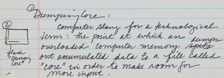 Archival material, Gretchen Bender Estate