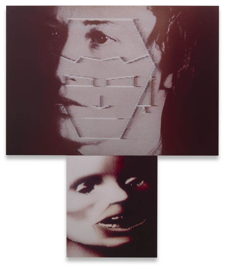 Gretchen Bender
Ghostbusters, 1984
Two dye-sublimation prints
154 x 142.9 cm I 60 5/8 x 56 &frac14; inches
Edition of 6 + 1 AP