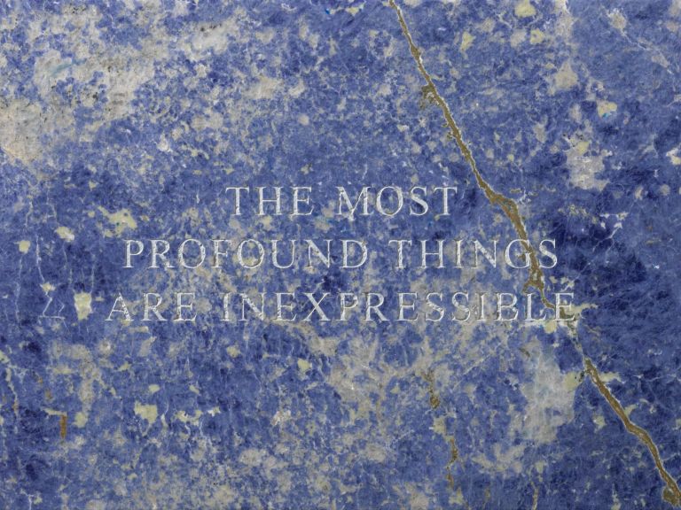 Jenny Holzer
Selection from Truisms: The most profound…, 2015 (detail)