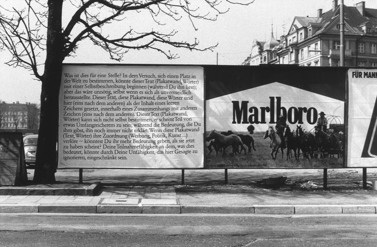 Joseph Kosuth
‘Text/Context’, 1978–79 (detail)