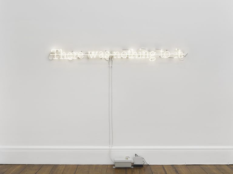 Joseph Kosuth
‘C.S. II # 11’, 1988
Warm white neon mounted directly on the wall
16.5 × 171 cm | 6 1/2 × 67 1/4 inches