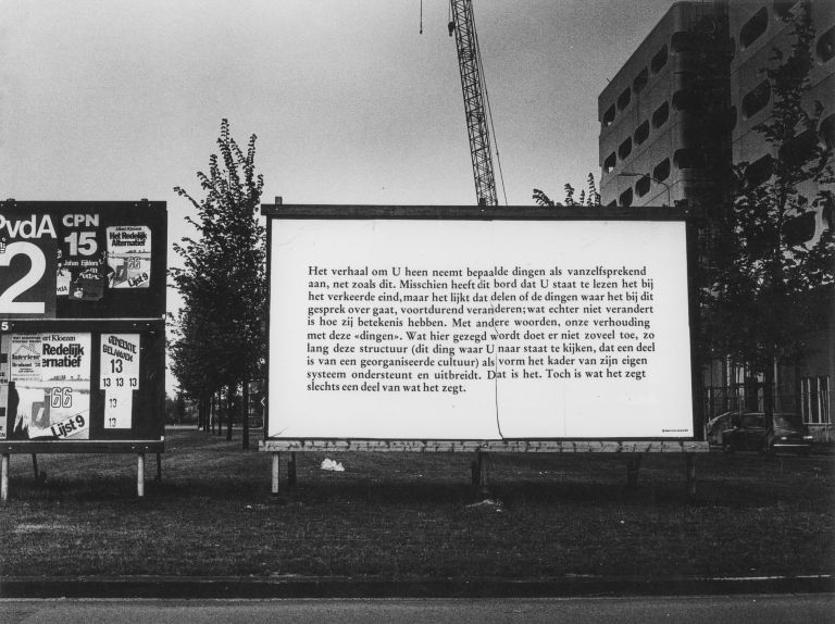 Joseph Kosuth
‘Text/Context’, 1978–79 (detail)