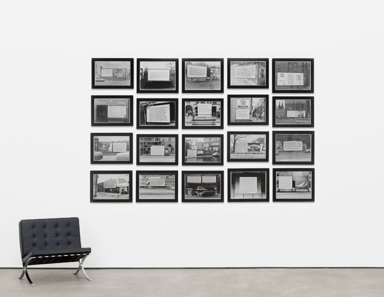 Joseph Kosuth
‘Text/Context’, 1978–79