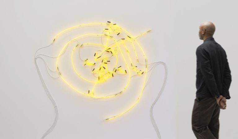 Joseph Kosuth
‘The Paradox of Content #3’ [Yellow], 2009