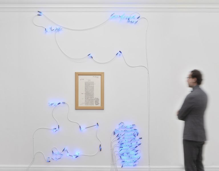 Joseph Kosuth
‘Fetishism Corrected #2’ [Blue], 1988