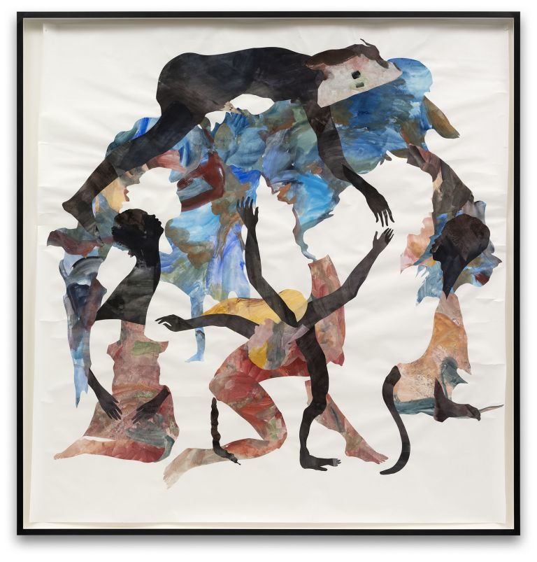 Kara Walker
Cypher for the New Republick, 2025
Watercolor and sumi-e ink on cut paper on paper
199.4 × 192.1 cm | 78 1/2 × 75 5/8 inches