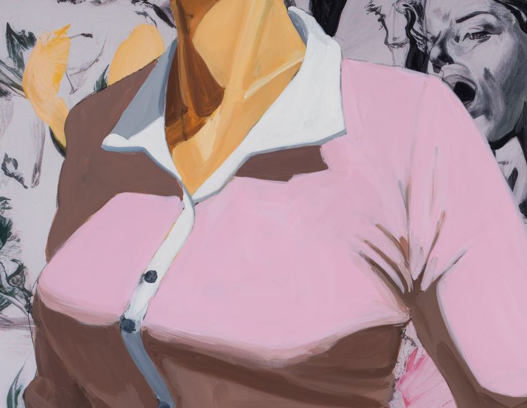 David Salle
Man, 2025 (detail)