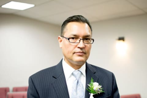 Fonso at the wedding