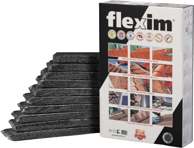 Flexim dakmortel 10st/ds zwart