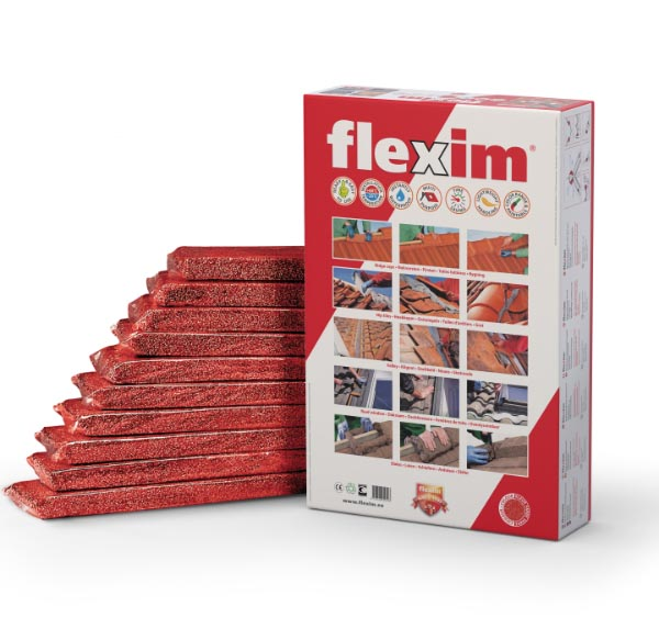 Flexim dakmortel 10st/ds rood