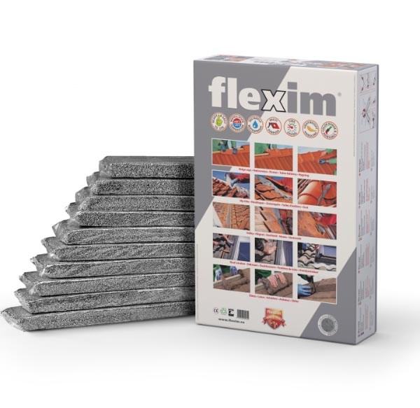 Flexim dakmortel 10st/ds grijs