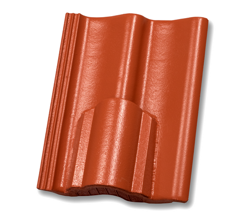 S-pan Ventilatiepan beton LL glnz Oranjerood (201)