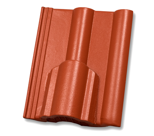 Finkenberger Ventilatiepan beton LL glnz Oranjerood (201)