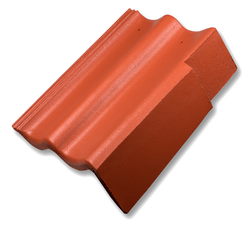 S-pan Gevelpan re (uitsp 110) LL glnz Oranjerood (201)