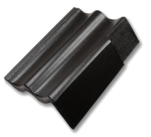 S-pan Gevelpan re (uitsp 110) LL glnz Zwart (265)