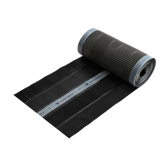 Alu-Rol Extreme zwart, breedte 370mm, lengte 5 meter