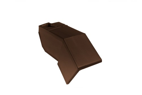 BMI Bretagne moka halve knikgevelpan li 140°