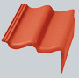 S-pan Gevelpan re (uitsp 90) LL glnz Graniet (272)