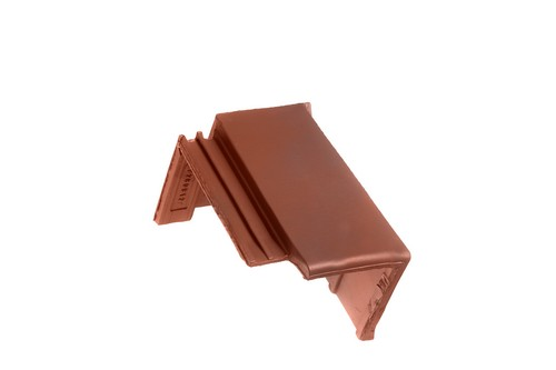 BMI Bretagne rood rustiek halve chaperongevelpan re 90°