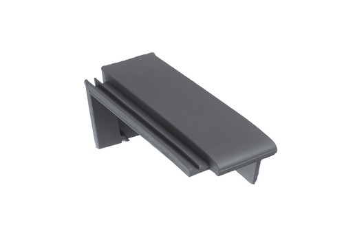 BMI Tuile Plat platinagrijs halve chaperongevelpan re 70°