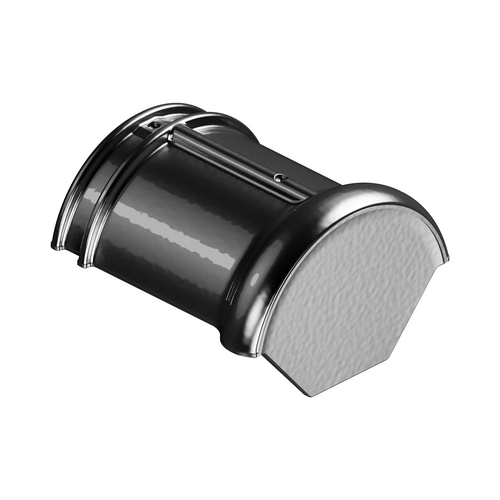 BMI Gitzwart halfronde beginvorst type Plus