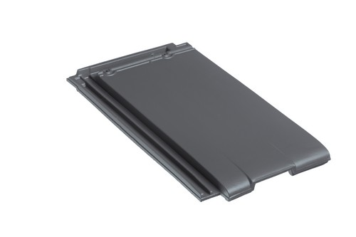 BMI Tuile Plat platinagrijs ventilatiepan