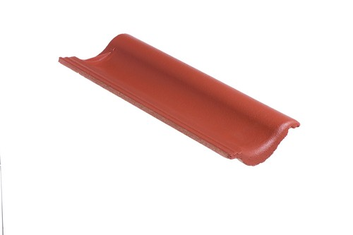 BMI Low Pitch System natura rood halve pan