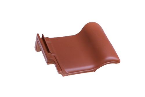 BMI Rubin 9V koperrood chaperongevelpan re 90°