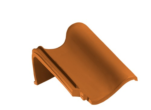 BMI OVH 206 rood rustiek chaperonpan 90°