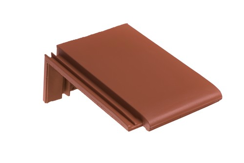 BMI Tuile Plat natuurrood chaperonpan 90°