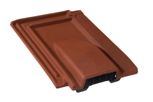 BMI Belmont rood rustiek ventilatiepan