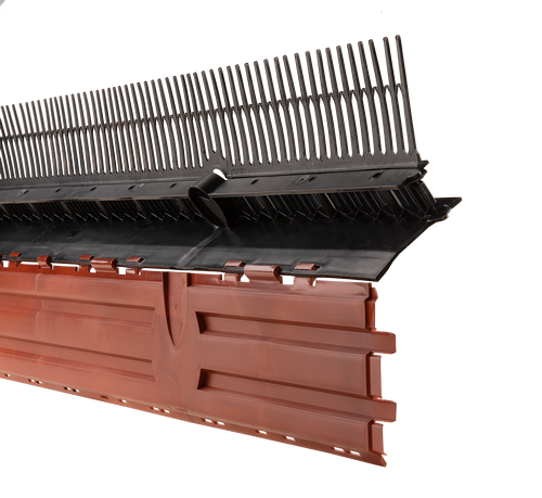 BMI Dakvoetsysteemprofiel G1 rood