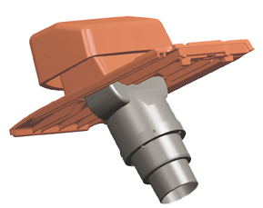BMI Signy-Finnez natuurrood ontluchtingspan adapter
