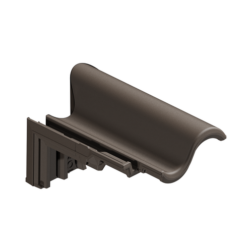 BMI De Nieuwe Hollander Plus donkerbruin 2/3 chaperonpan 90°