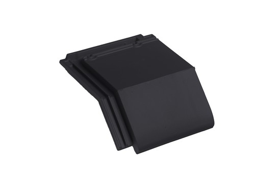 BMI Tuile Plat inktzwart knikpan 140°