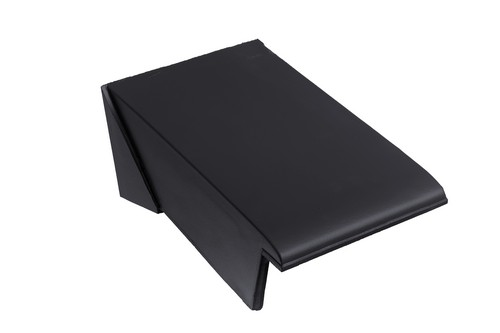 BMI Tuile Plat inktzwart chaperongevelpan li 70°