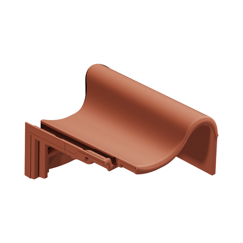 BMI De Nieuwe Hollander Plus rood chaperongevelpan re 90°