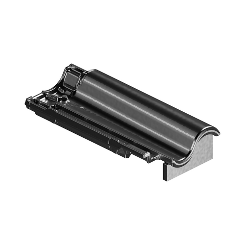 BMI De Nieuwe Hollander Plus gitzwart 2/3 onderpan
