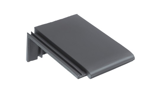 BMI Tuile Plat platinagrijs chaperonpan 90°