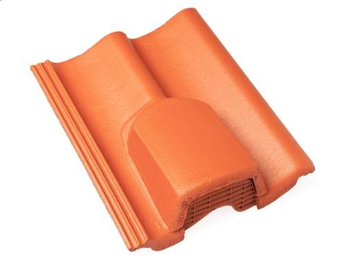 BMI Sneldek Star mat rood ventilatiepan