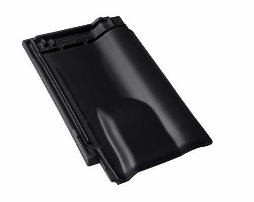 BMI Rubin 9V vulkaanzwart ventilatiepan